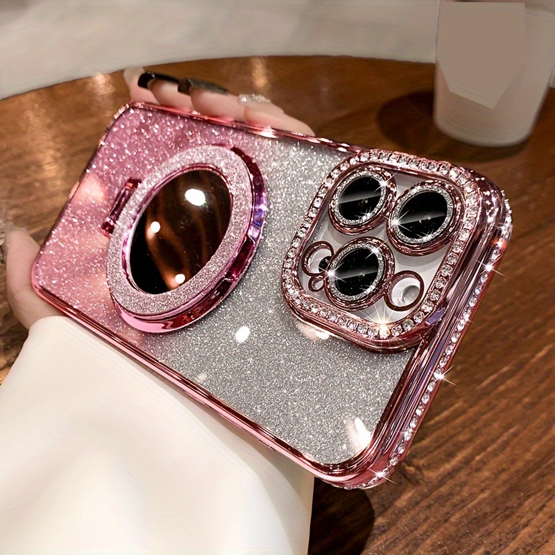 Diamond Mirror Magnetic iPhone Case for IPhone Pro Max to 16 - Image 2